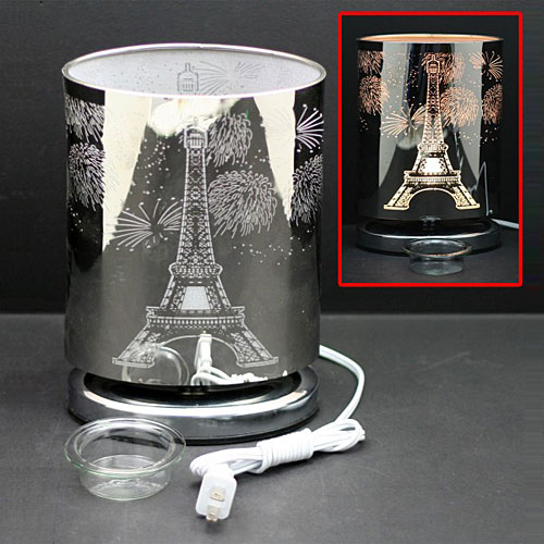 Eiffel Tower Oval Touch Sensor Night Lamp - Click Image to Close