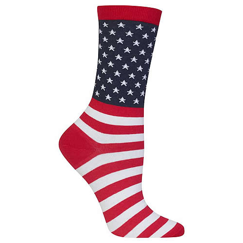Flag Socks (Red) - Click Image to Close