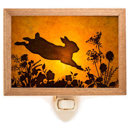 Leaping Rabbit Night Light - Click Image to Close