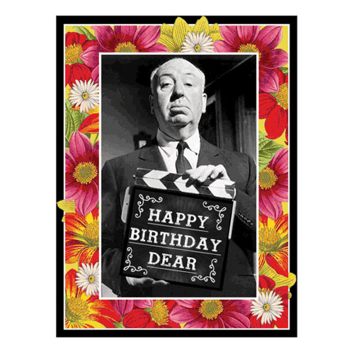 Hitchcock Birthday Card - Click Image to Close