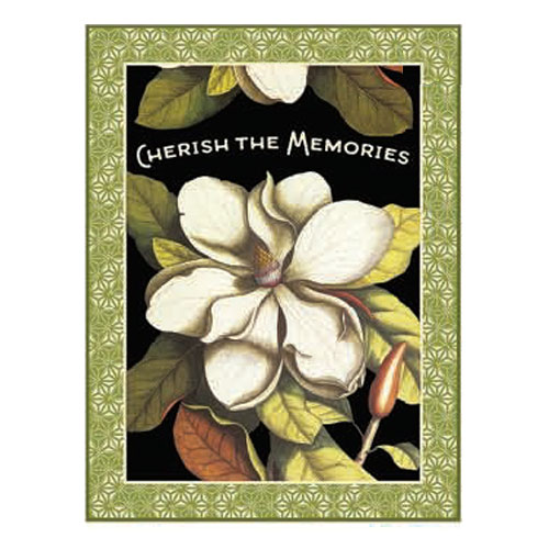 Sympathy Magnolia Card - Click Image to Close