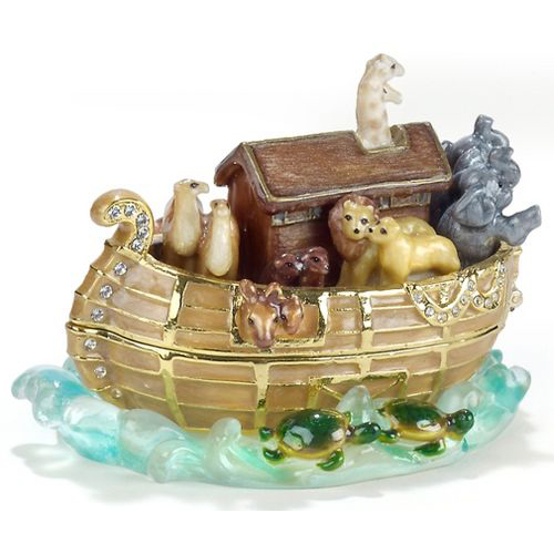 Noah's Ark Hinged Box - Click Image to Close