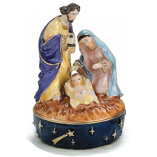 Nativity Hinged Box - Click Image to Close