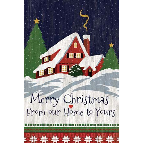 Our Home To Yours Mini Garden Flag - Click Image to Close