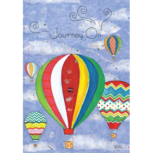Journey On Mini Garden Flag - Click Image to Close