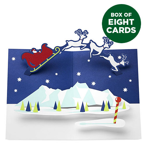 Christmas Eve Pop-Up Card (Box of 8) - Click Image to Close