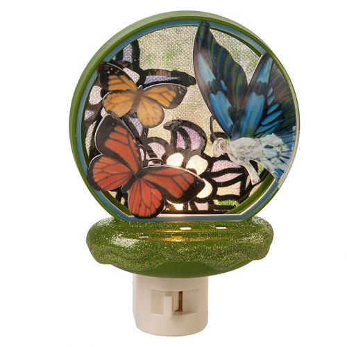 Butterfly Night Light - Click Image to Close