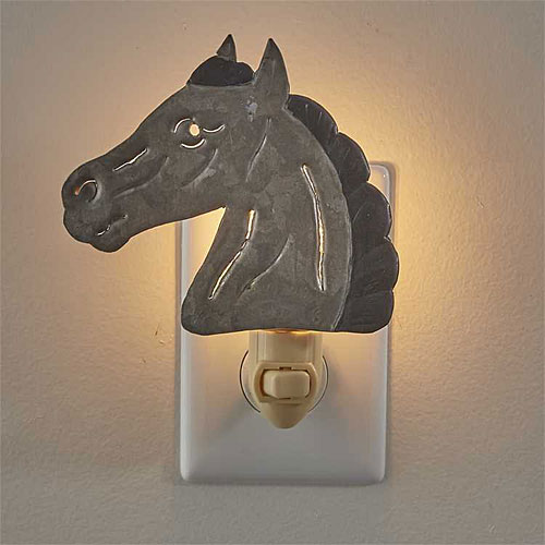 Horse Head Night Light - Click Image to Close