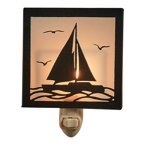 Sailboat Night Light - Click Image to Close