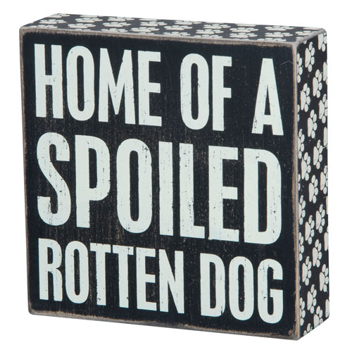 Rotten Dog Box Sign - Click Image to Close