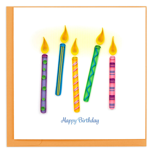 Birthday Candles Card - Click Image to Close