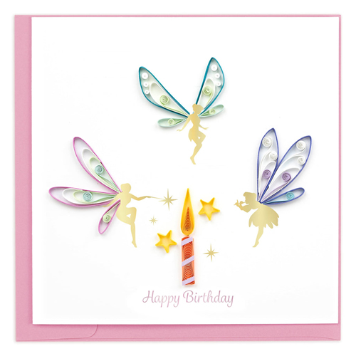 Birthday Fairies Card - Click Image to Close