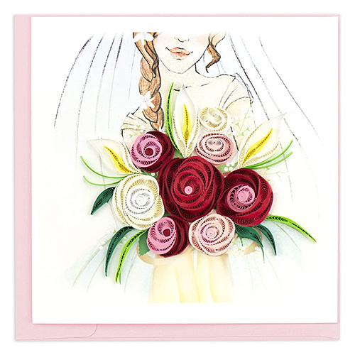 Bridal Bouquet Card - Click Image to Close