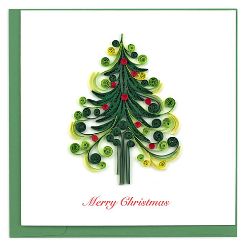 Christmas Tree Card - Click Image to Close