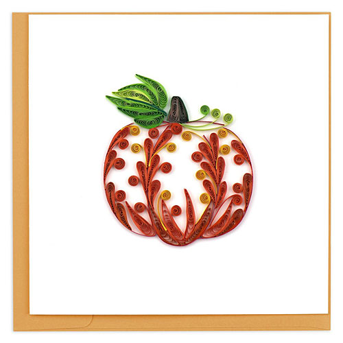 Decorative Pumpkin Card - Click Image to Close