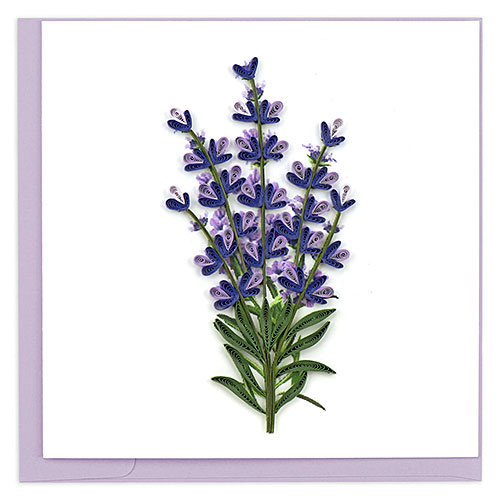 Lavender Card - Click Image to Close