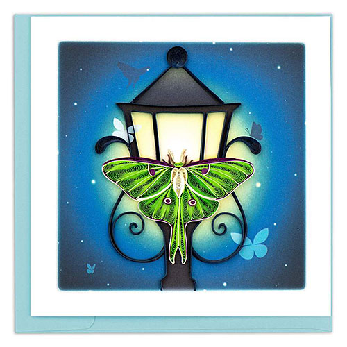Luna Moth Card - Click Image to Close