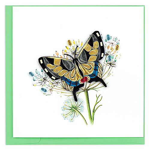 Swallowtail Butterly Card - Click Image to Close