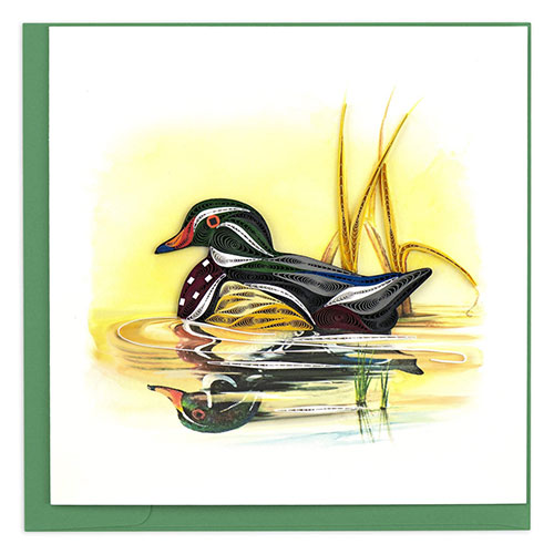 Wood Duck Card - Click Image to Close