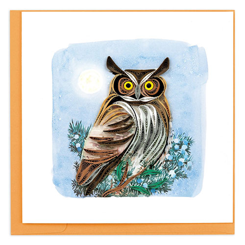 Great Horned Owl Card - Click Image to Close