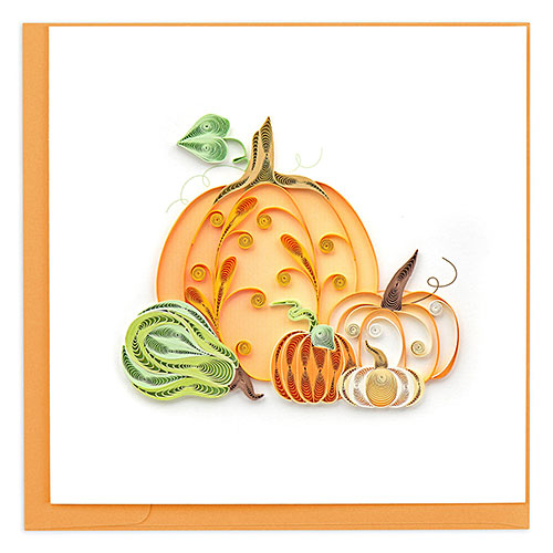 Assorted Pumpkins Card - Click Image to Close
