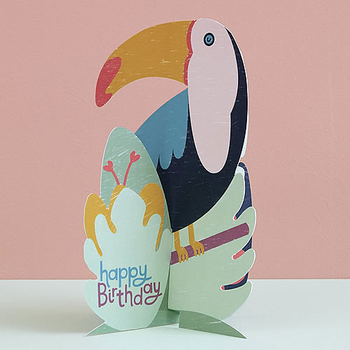 Toucan Card (Happy Birthday) - Click Image to Close