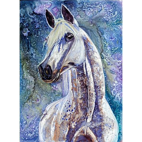 Speckles Card (Horse) - Click Image to Close