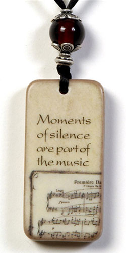 Music Keepsake Necklace - Click Image to Close