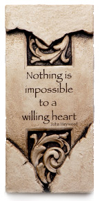 Willing Heart Harmony Plaque - Click Image to Close