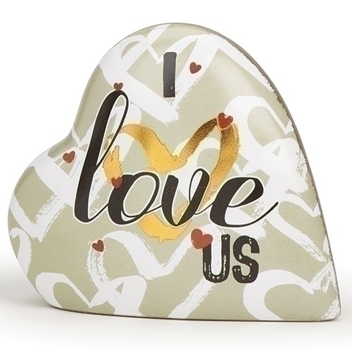 "I Love Us" Love Note Music Box Heart - Click Image to Close