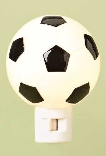 Soccer Ball Night Light - Click Image to Close