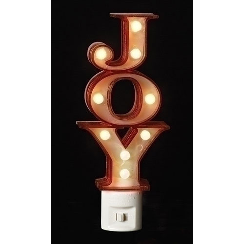 Joy Marquee LED Night Light - Click Image to Close