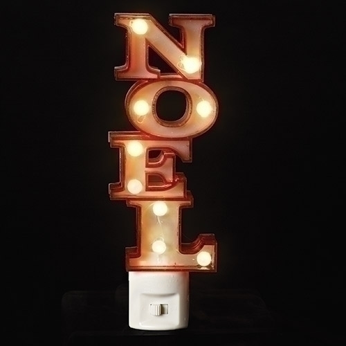 Noel Marquee LED Night Light - Click Image to Close