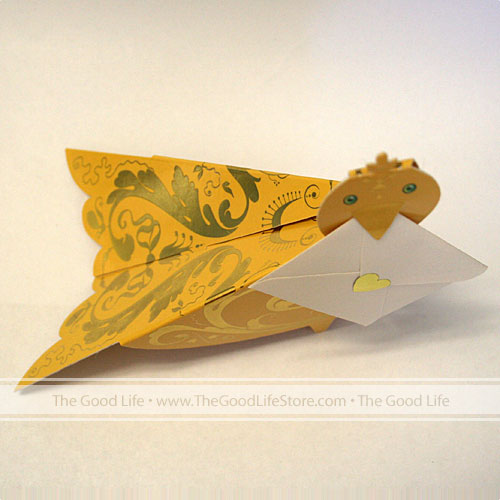 Saffron Card (Bird) - Click Image to Close