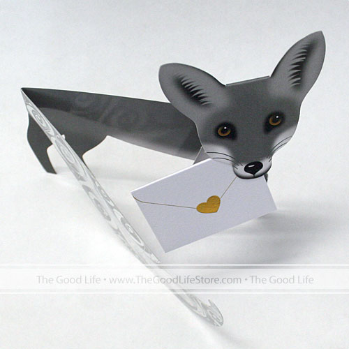 Silver Card (Foxy) - Click Image to Close