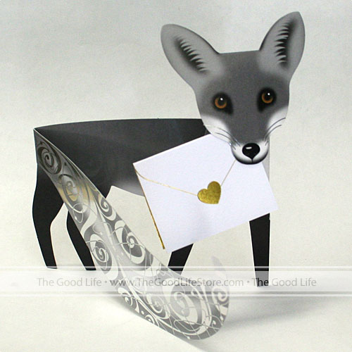 Silver Card (Foxy) - Click Image to Close