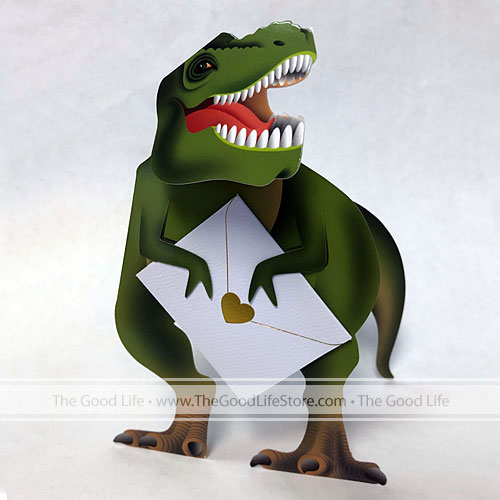 Rex Card (Dinosaur) - Click Image to Close