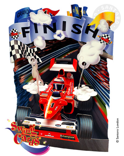 Race Car Card - Click Image to Close