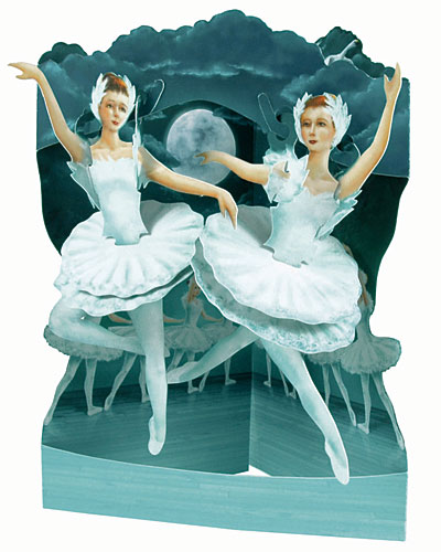 Swan Lake Card - Click Image to Close