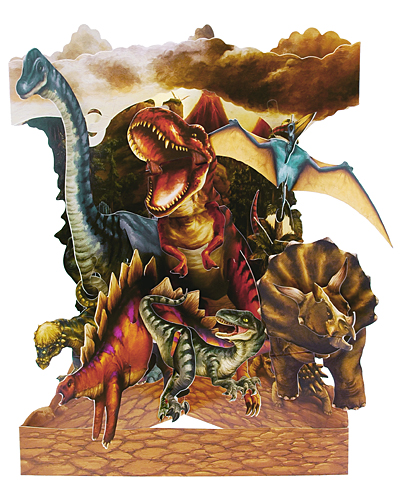 Dinosaurs Card - Click Image to Close