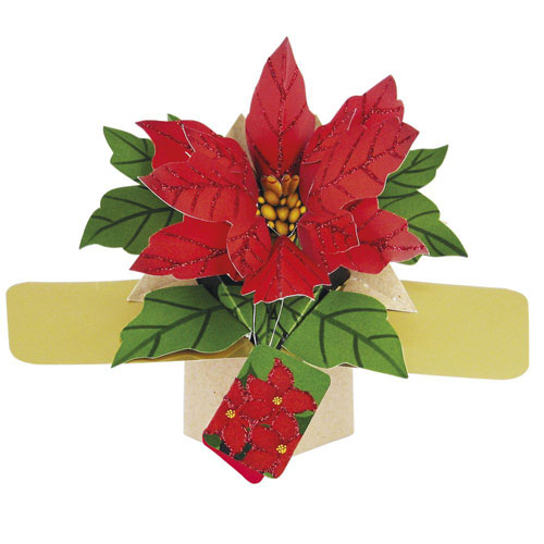 Poinsettia Card - Click Image to Close