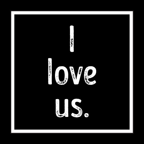 I Love Us Card - Click Image to Close