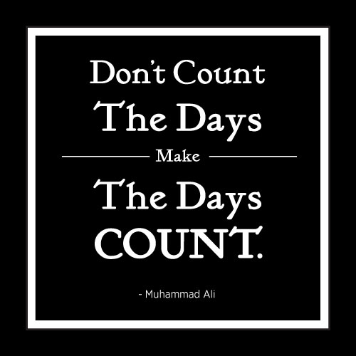 Don't Count The Days Card - Click Image to Close