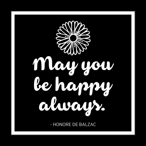 May You Be Happy Always Card - Click Image to Close