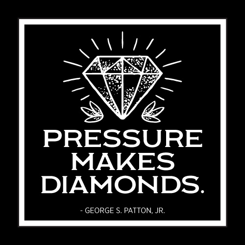 Pressure Makes Diamonds Card - Click Image to Close