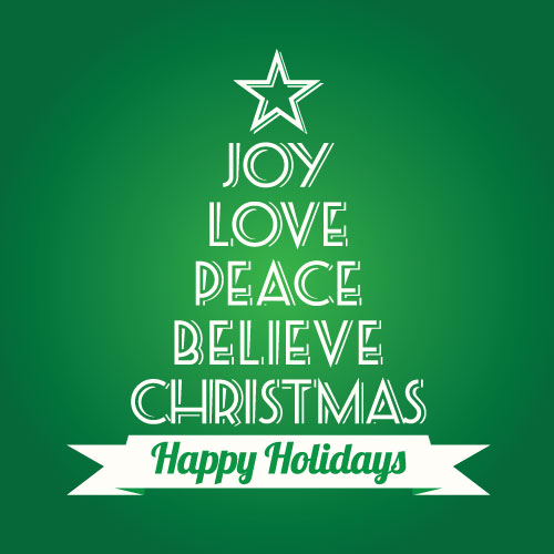 Christmas Tree Greeting Card - Click Image to Close