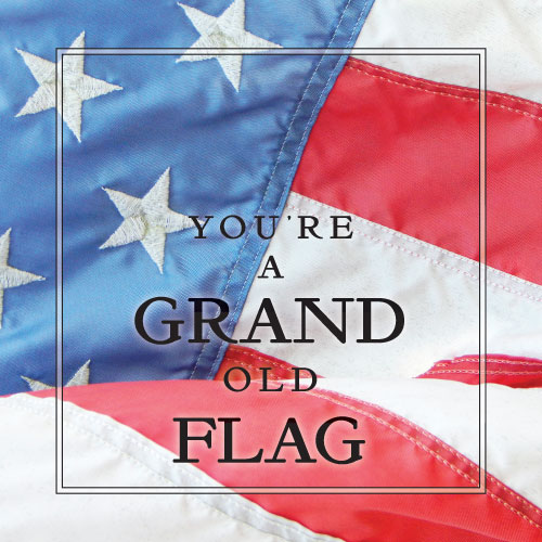 Grand Old Flag Card - Click Image to Close