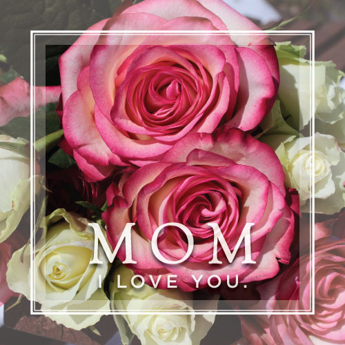 Mom I Love You Greeting Card - Click Image to Close