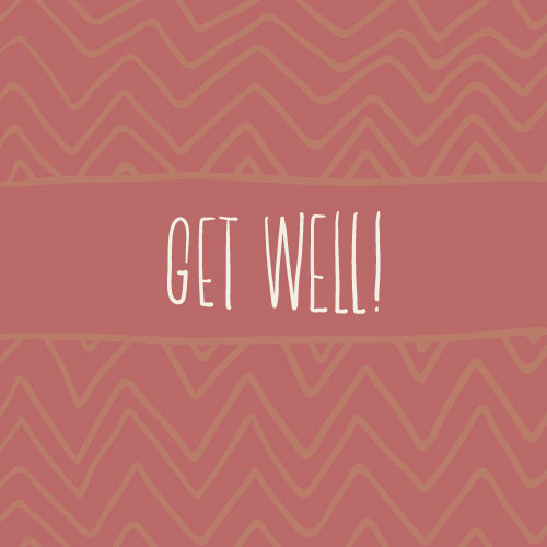 Get Well Greeting Card (Tribal Background) - Click Image to Close