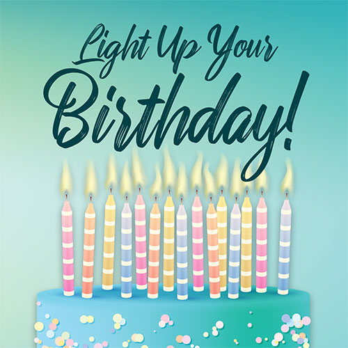 Light Up Your Birthday Card - Click Image to Close
